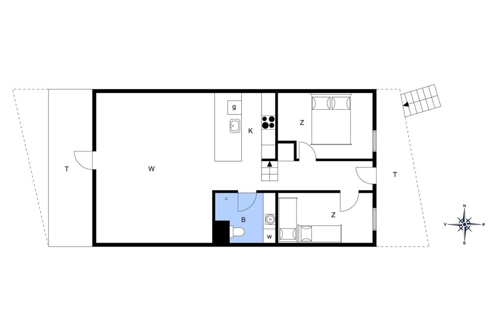 Indretning 1-13 Sommerhus 793, Havstokken 24, DK - 7700 Thisted