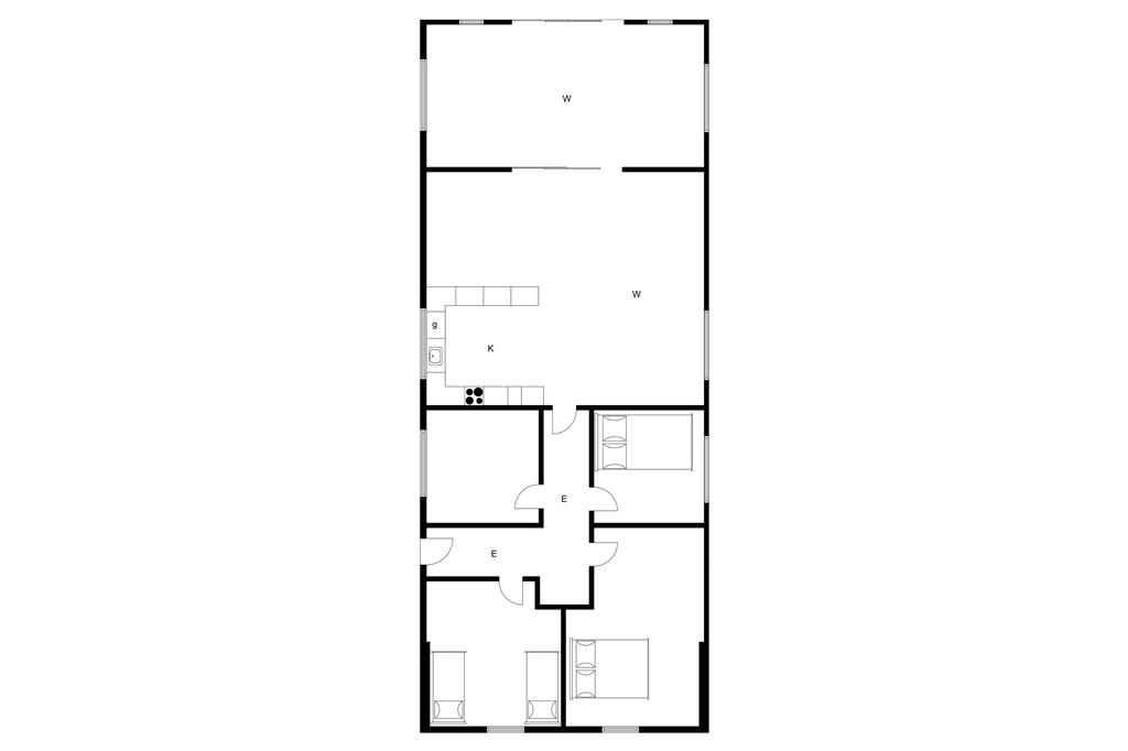 Innenausstattung 1-3 Ferienhaus M64181, Skåstrup Strand Øst 81, DK - 5400 Bogense