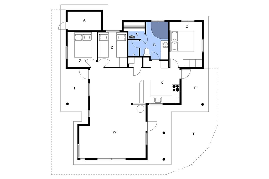 Interieur 1-26 Vakantiehuis SL070, Snerlevej 2, DK - 4200 Slagelse