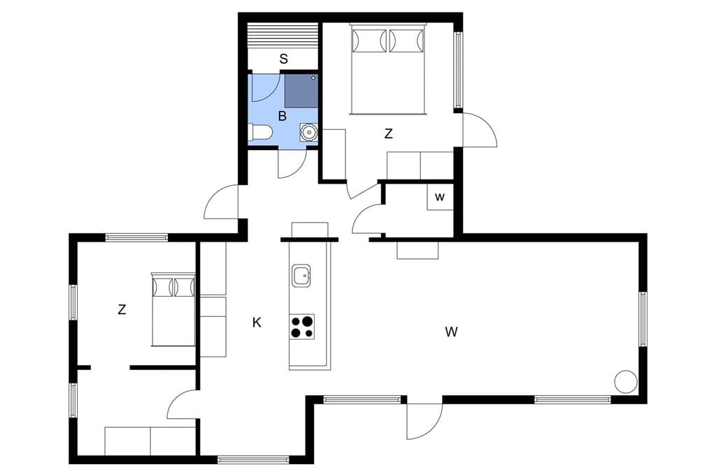 Innenausstattung 1-171 Ferienhaus OST428, Ekeholmsvägen 7, DK - 383 92 Mönsterås