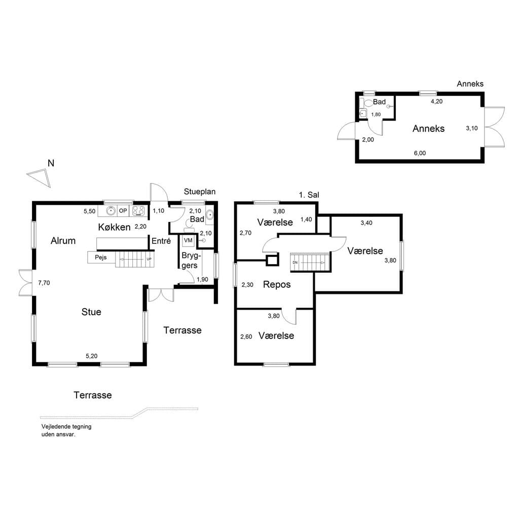 Indretning 1-125 Sommerhus 2181, Gøgevej 59, DK - 6854 Henne