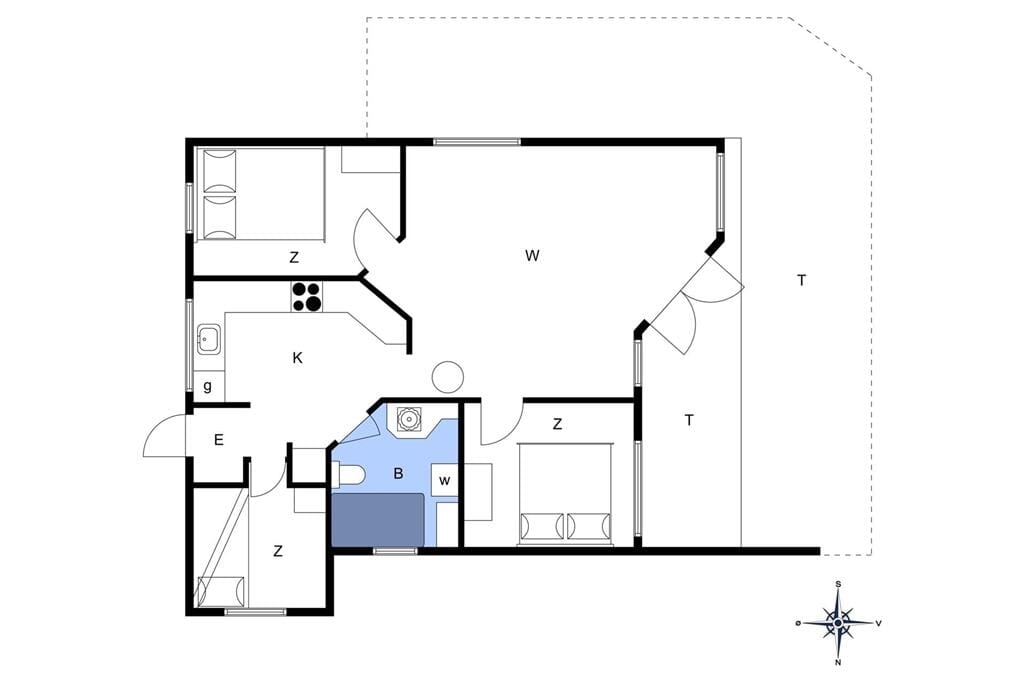 Innenausstattung 1-26 Ferienhaus SL285, Broholmvej 135, DK - 4220 Korsør