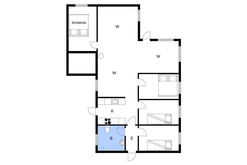 Innenausstattung 1-3 Ferienhaus L16225, Agathesvej 29, DK - 9670 Løgstør