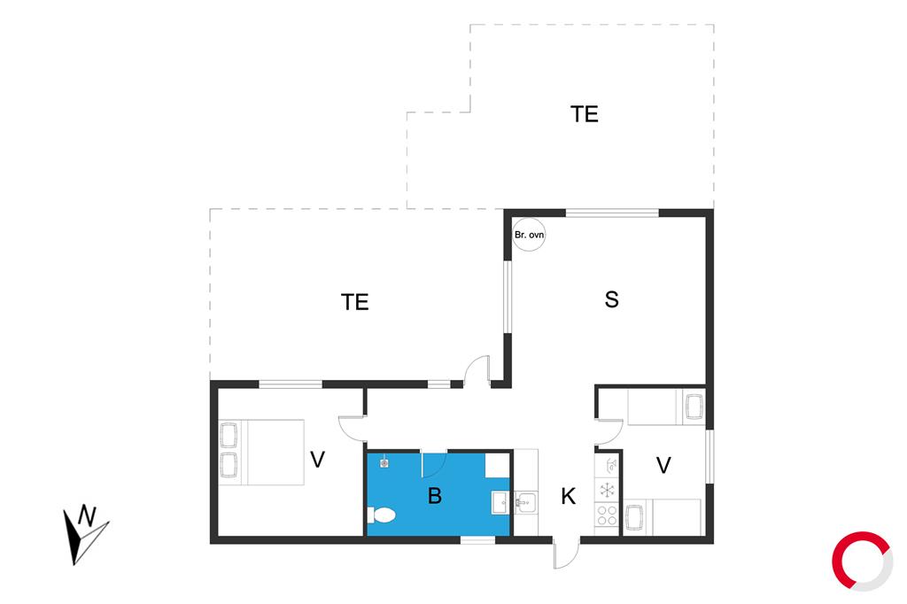 Interior 1-19 Holiday-home 30473, Strandparksvej 43, DK - 8300 Odder