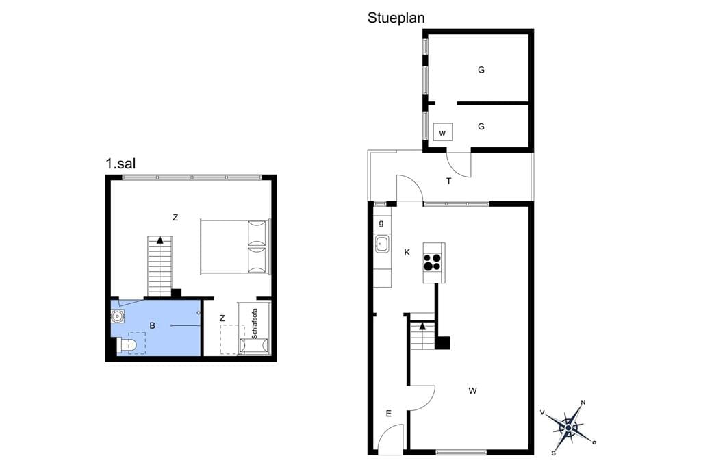 Indretning 1-3 Sommerhus M67363, Ramsherred 31, DK - 5900 Rudkøbing
