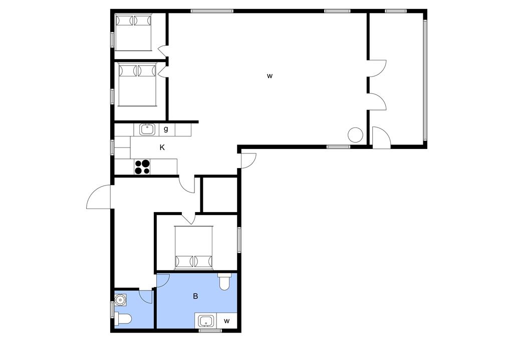 Interieur 1-3 Vakantiehuis M65436, Strandholmen 43, DK - 5642 Millinge