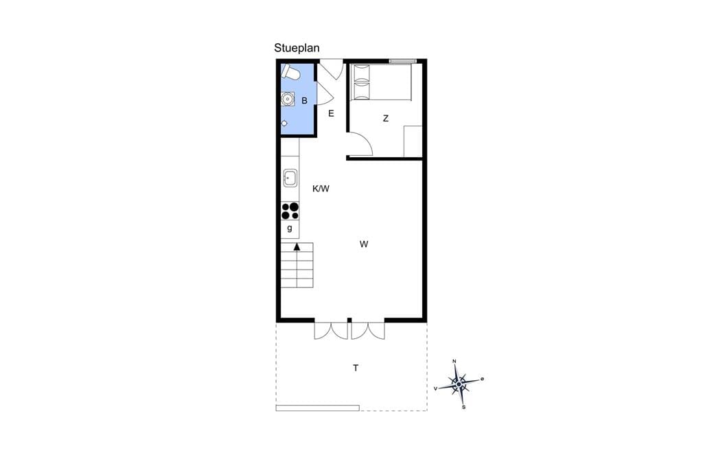 Indretning 1-13 Sommerhus 274, Havnevej 1, DK - 7770 Vestervig