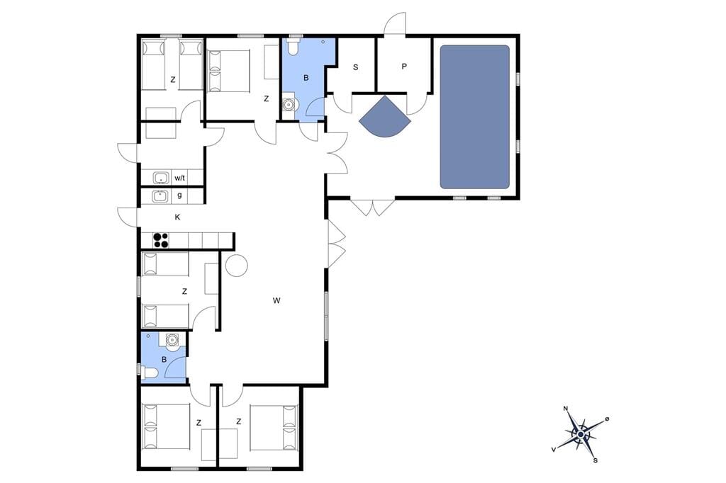 Interior 1-15 Holiday-home 1305, Kærhøgevej 29, DK - 4780 Stege