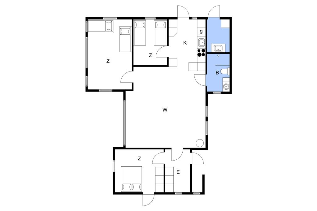 Innenausstattung 1-3 Ferienhaus M653261, Tornhøjvej 13, DK - 5600 Faaborg