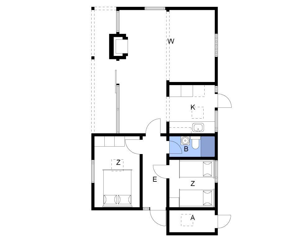 Interieur 1-15 Vakantiehuis FA022, Ullasvej 5, DK - 4654 Faxe Ladeplads