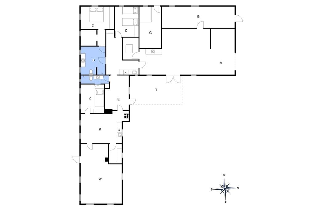 Interieur 1-175 Vakantiehuis 10003, Græmvej 85, DK - 6990 Ulfborg