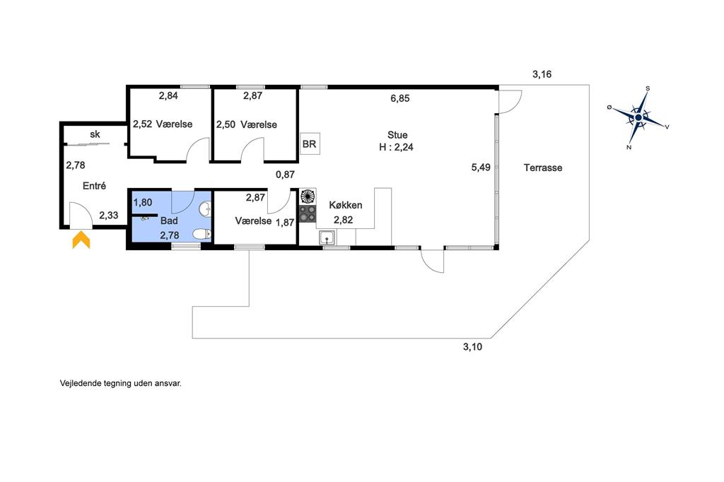 Interieur 1-19 Vakantiehuis 40321, Vigen 22, DK - 7130 Juelsminde