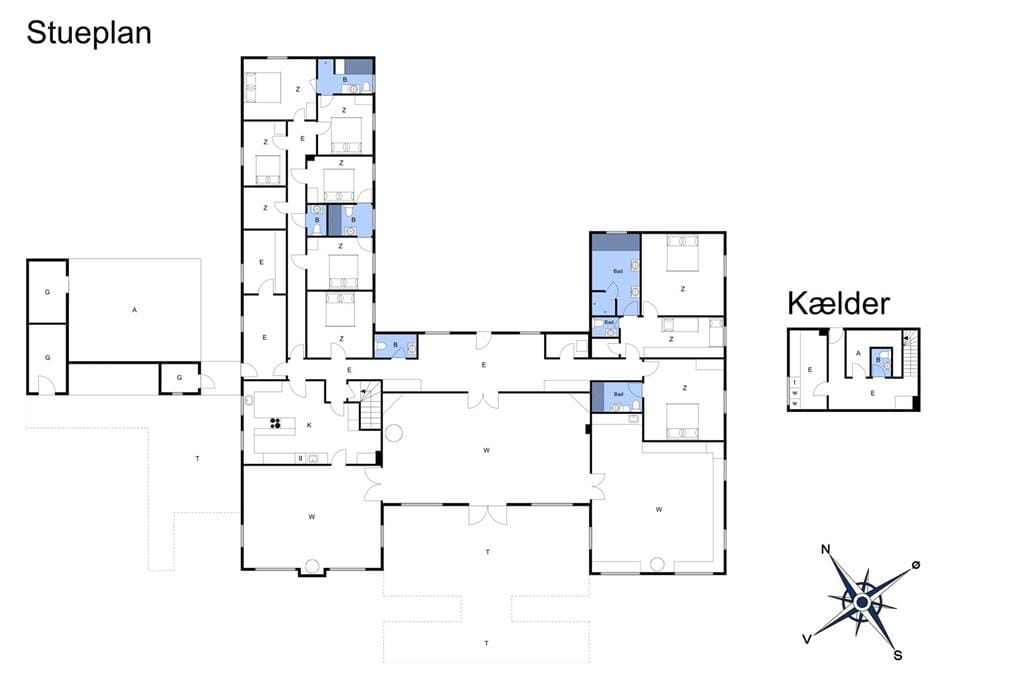 Indretning 1-3 Sommerhus M68016, Slotsalleen 100, DK - 5700 Svendborg