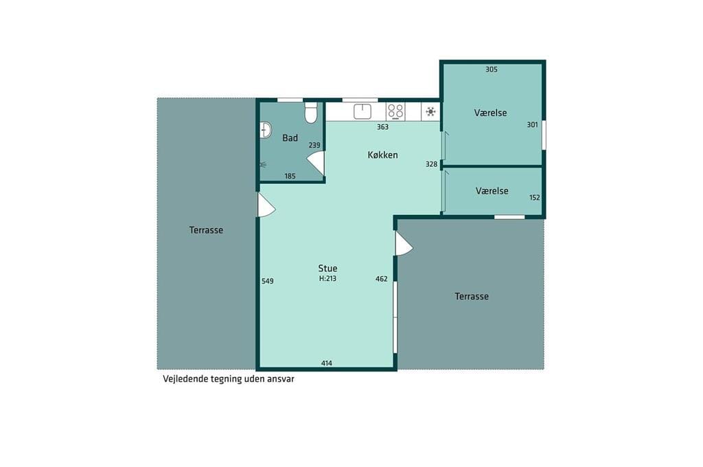 Innenausstattung 1-19 Ferienhaus 40510, Nørgård Strand 33, DK - 7130 Juelsminde