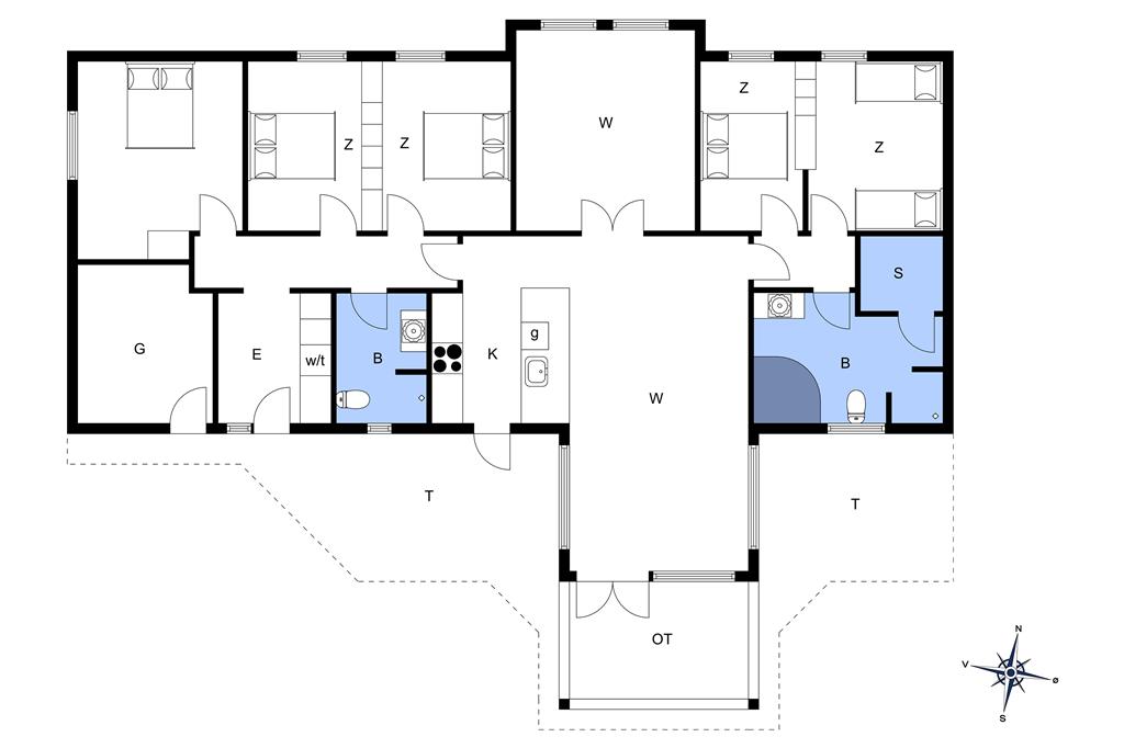 Innenausstattung 1-173 Ferienhaus BV112, Juulsvej 4, DK - 6857 Blåvand