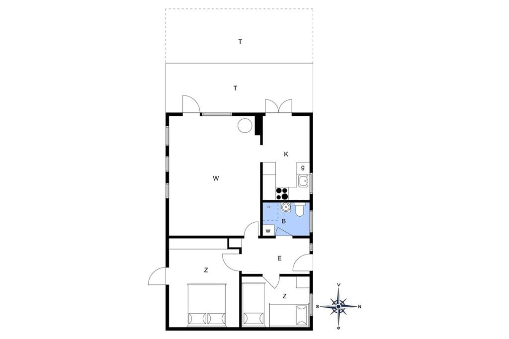Innenausstattung 1-26 Ferienhaus SL122, Delfivej 6, DK - 4200 Slagelse