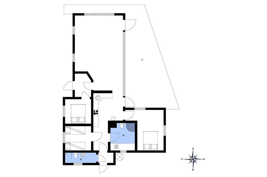 Innenausstattung 1-10 Ferienhaus 6666, Brunekulvej 19, DK - 3770 Allinge