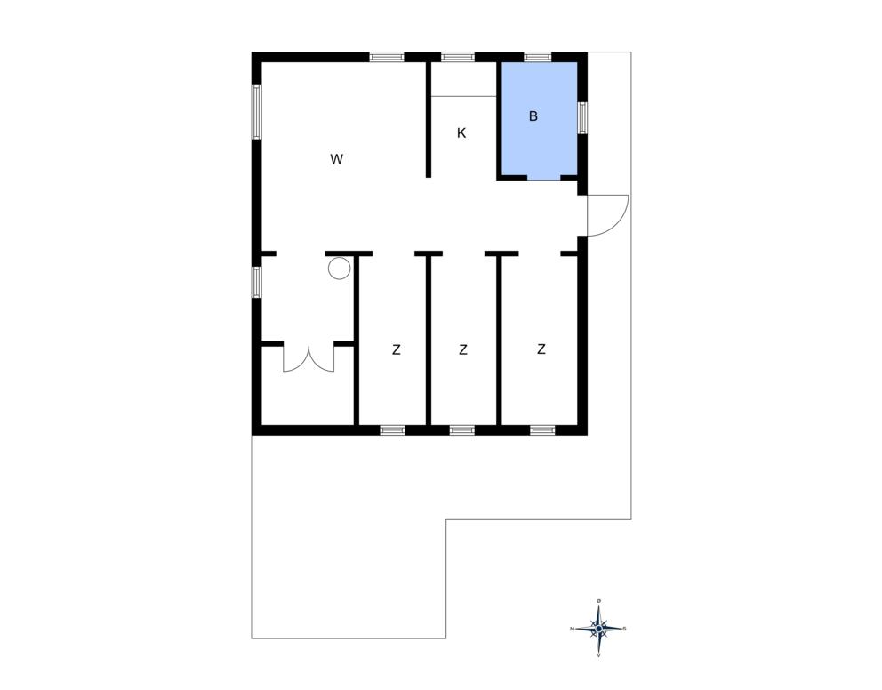 Indretning 1-10 Sommerhus 1400, Poserekrogen 5, DK - 3720 Aakirkeby