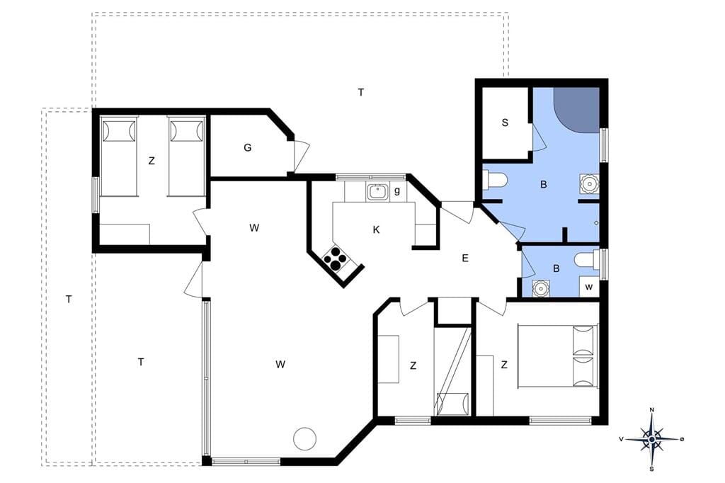 Indretning 1-401 Sommerhus OH127, Havørnen 6, DK - 9280 Storvorde