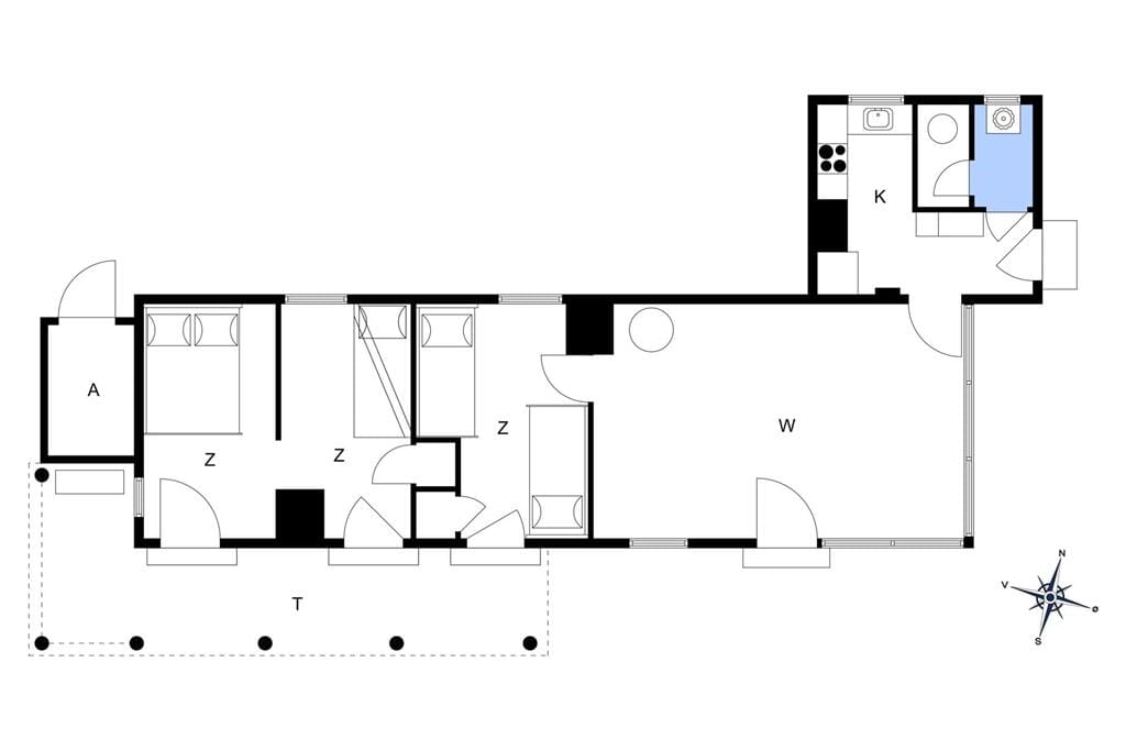 Innenausstattung 1-1336 Ferienhaus 800-N, Slettevej 39, DK - 3210 Vejby