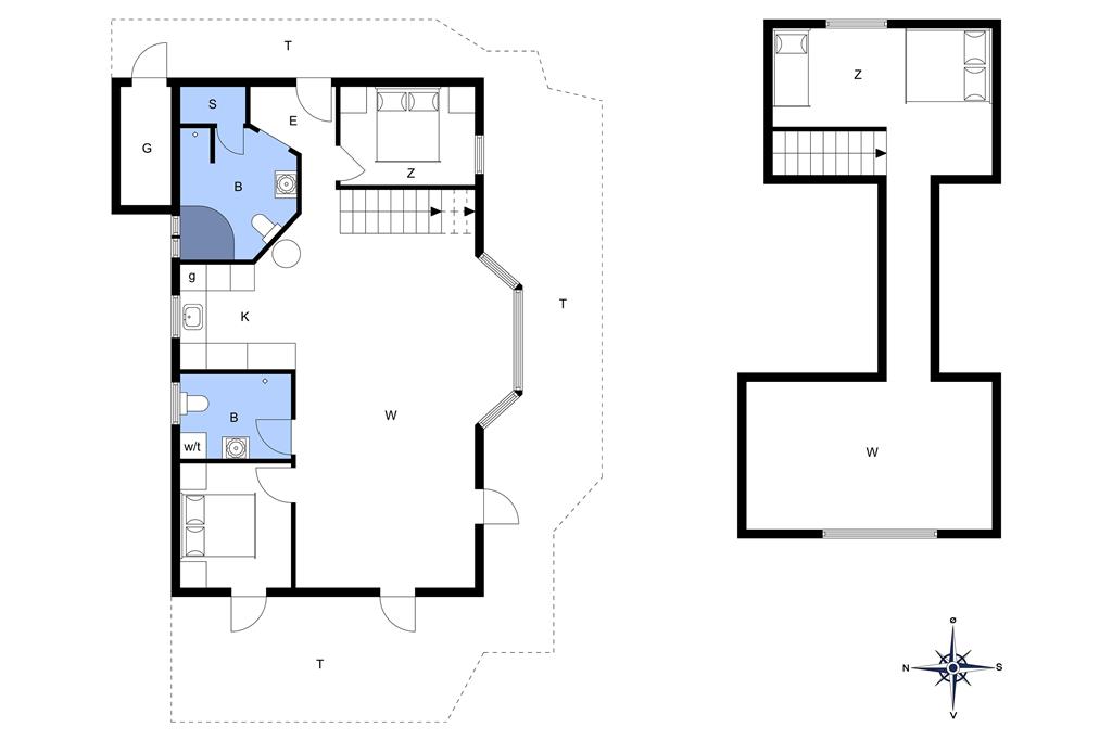 Innenausstattung 1-13 Ferienhaus 742, Jørgen Hedes Vej 18, DK - 7700 Thisted