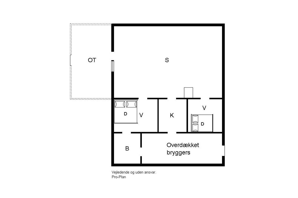 Indretning 1-19 Sommerhus 30391, Strandmarksvej 2, DK - 8300 Odder