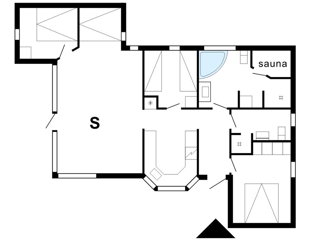 Indretning 1-175 Sommerhus 40870, Helmklit 224, DK - 6990 Ulfborg