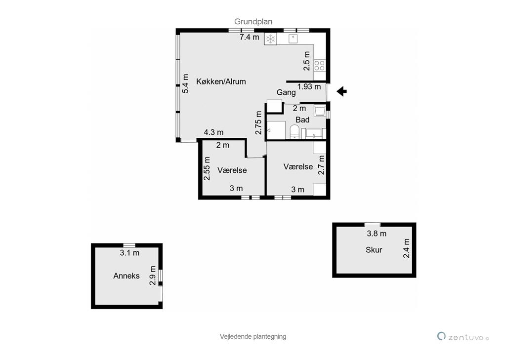 Indretning 1-19 Sommerhus 40319, As Hedegård 27, DK - 7130 Juelsminde