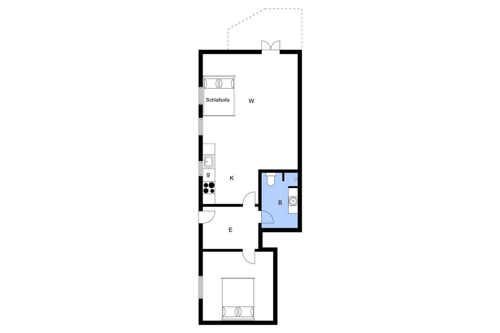 Inredning 1-3 Stuga M66709, Klintevej 45, DK - 5300 Kerteminde