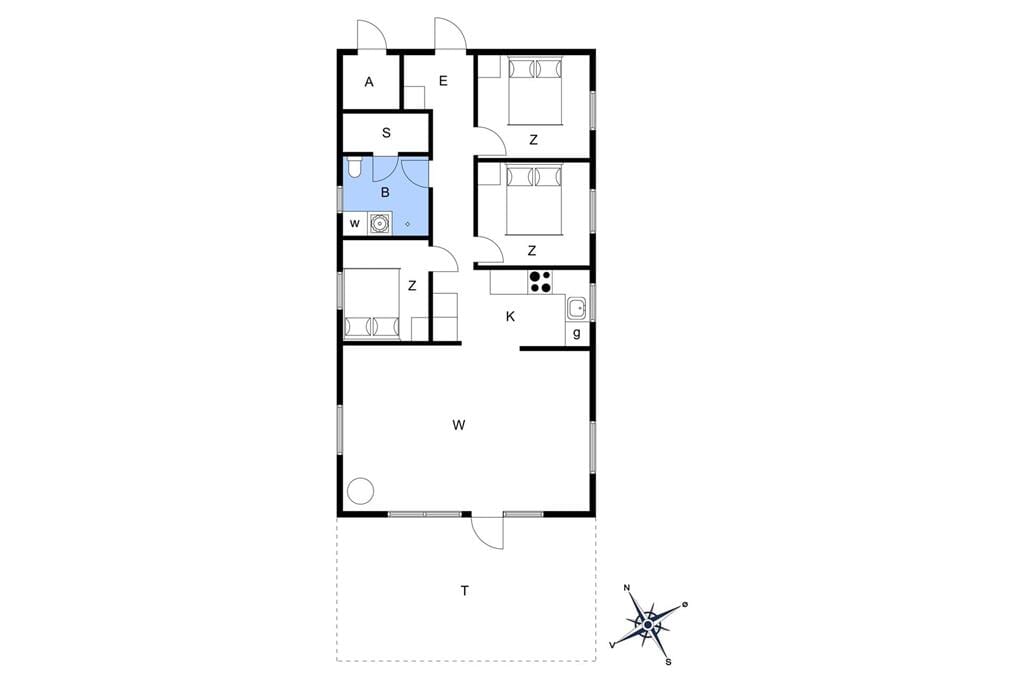 Innenausstattung 1-22 Ferienhaus C11156, Ranunkelvænget 12, DK - 6893 Hemmet
