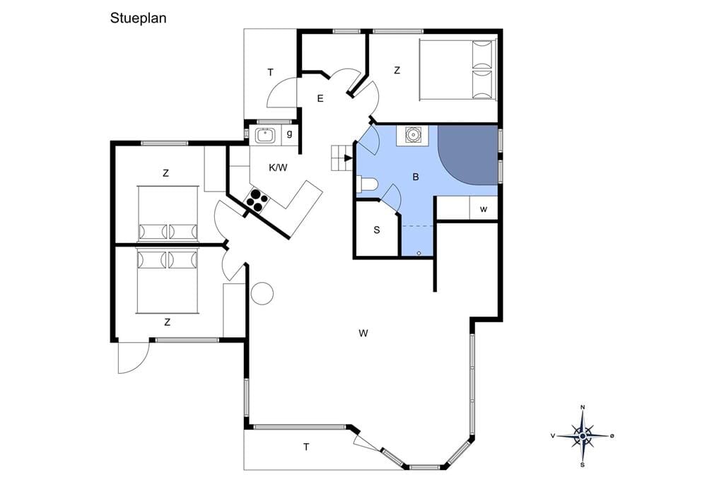 Interieur 1-26 Vakantiehuis SL277, Dybkærvej 31, DK - 4200 Slagelse