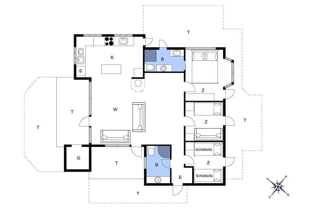 Interior 1-1336 Holiday-home 1265-N, Ventegodtsvej 3, DK - 3100 Hornbæk