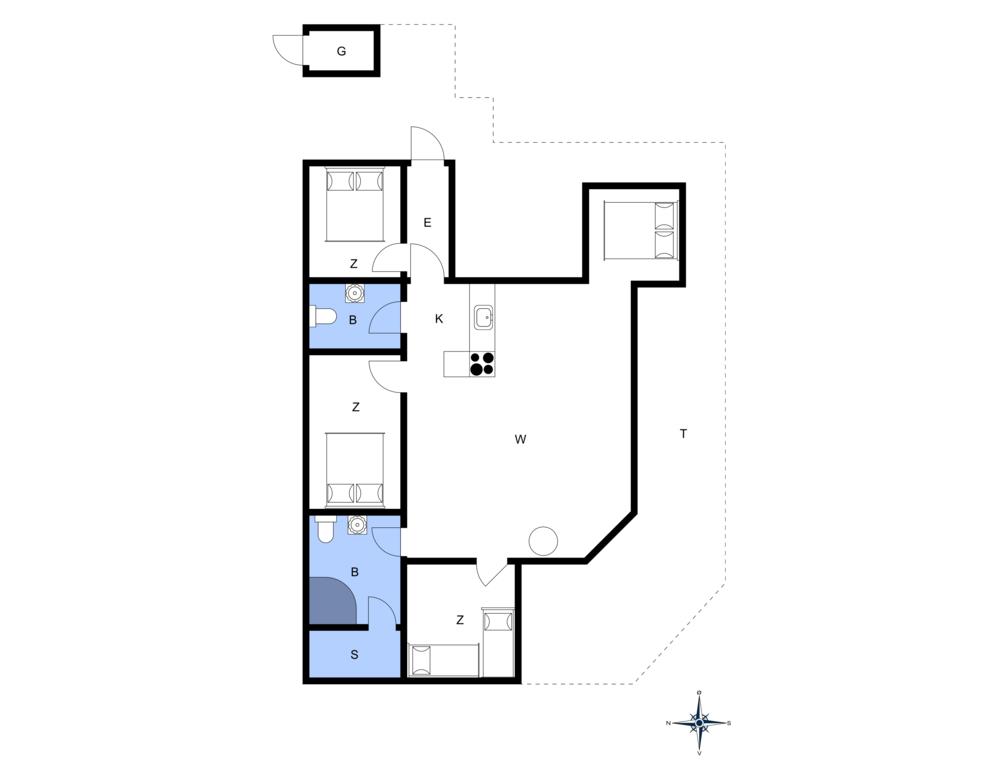 Interieur 1-20 Vakantiehuis 307, Fourmivej 55, DK - 7673 Harboøre
