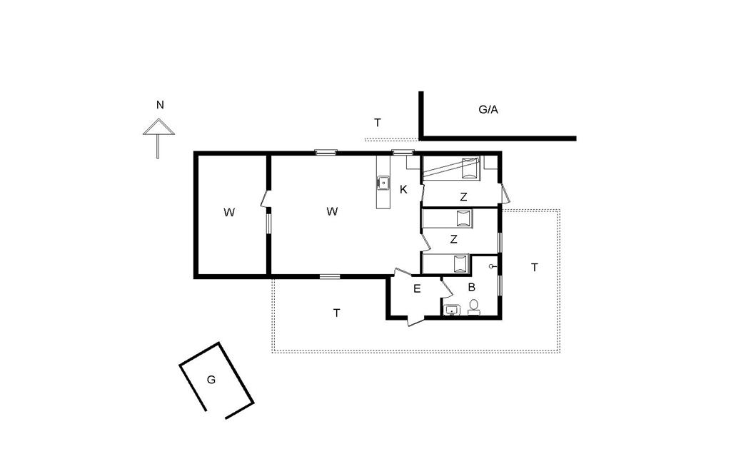 Interieur 1-14 Vakantiehuis 699, Forårsvej 8, DK - 9800 Hjørring
