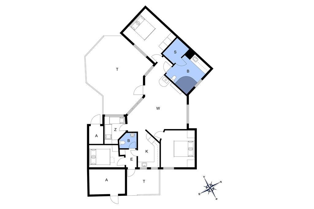 Indretning 1-3 Sommerhus M642522, Regulusvej 15, DK - 5500 Middelfart