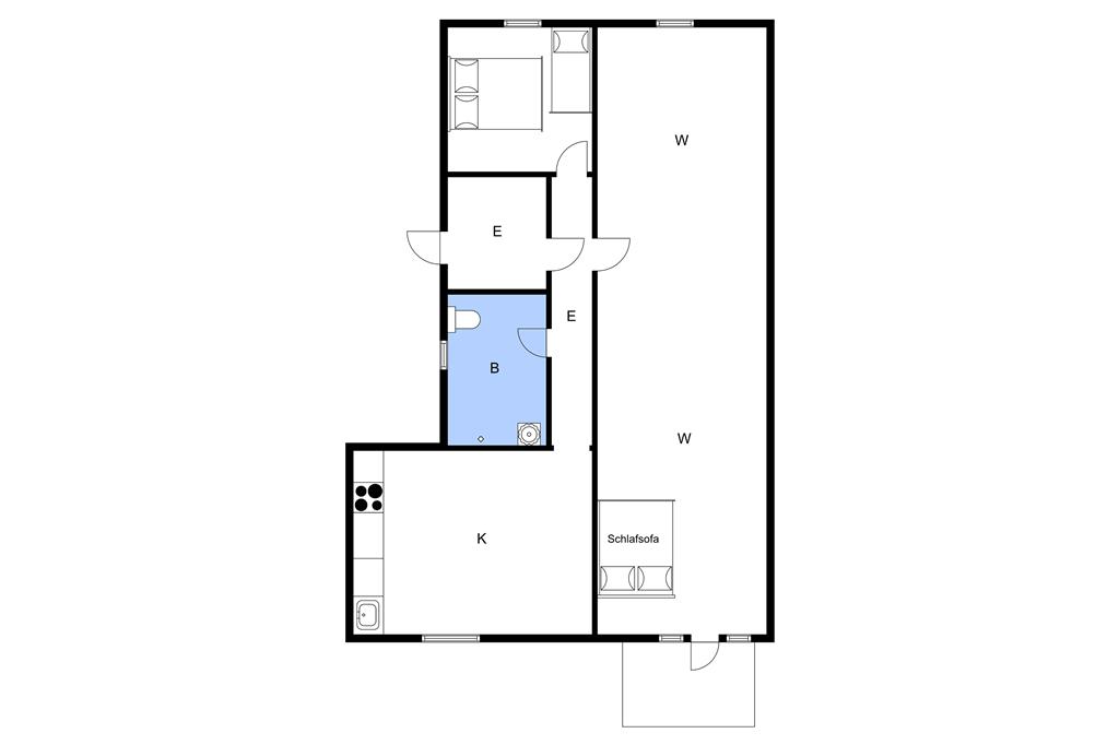 Indretning 1-3 Sommerhus M64276, Brovejen 149, DK - 5500 Middelfart