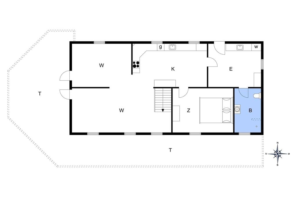 Innenausstattung 1-13 Ferienhaus 492, Tunvej 7, DK - 7700 Thisted