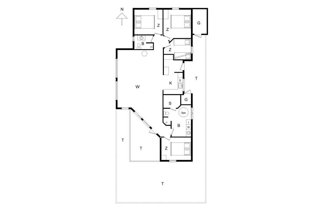 Interior 1-176 Holiday-home BL423, Rødhusparken 48, DK - 9490 Pandrup