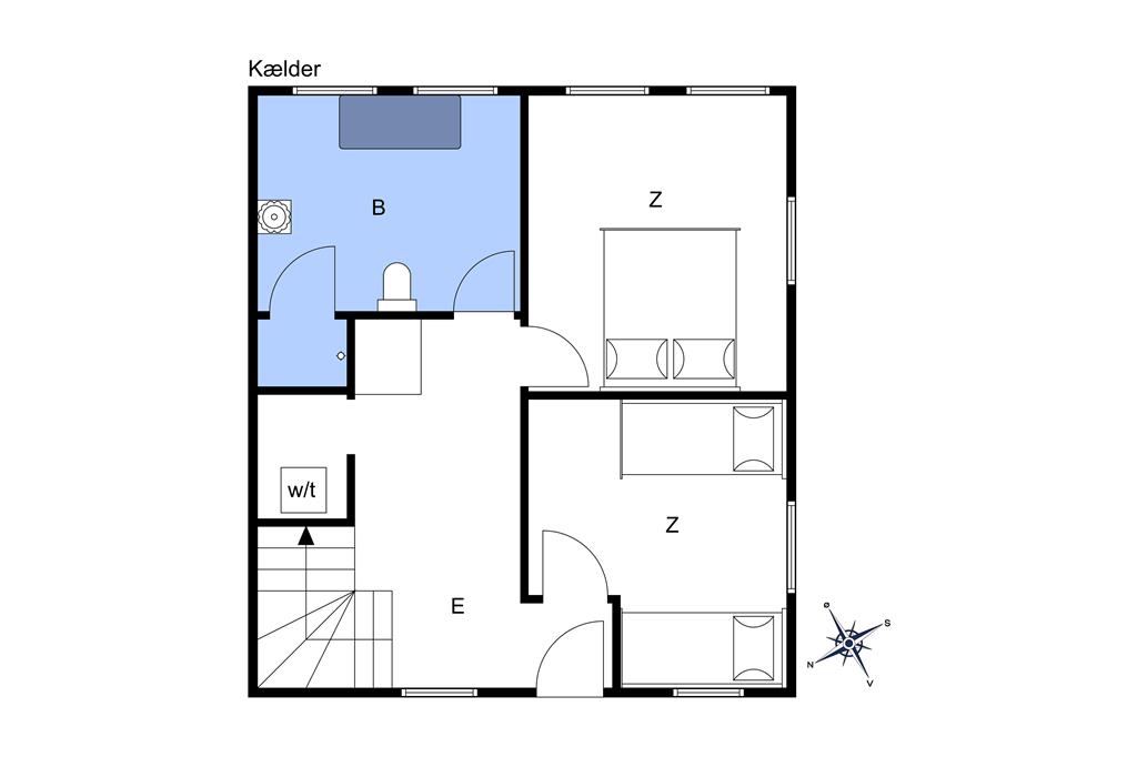 Indretning 1-10 Sommerhus 6770, Bredgade 8, DK - 3770 Allinge