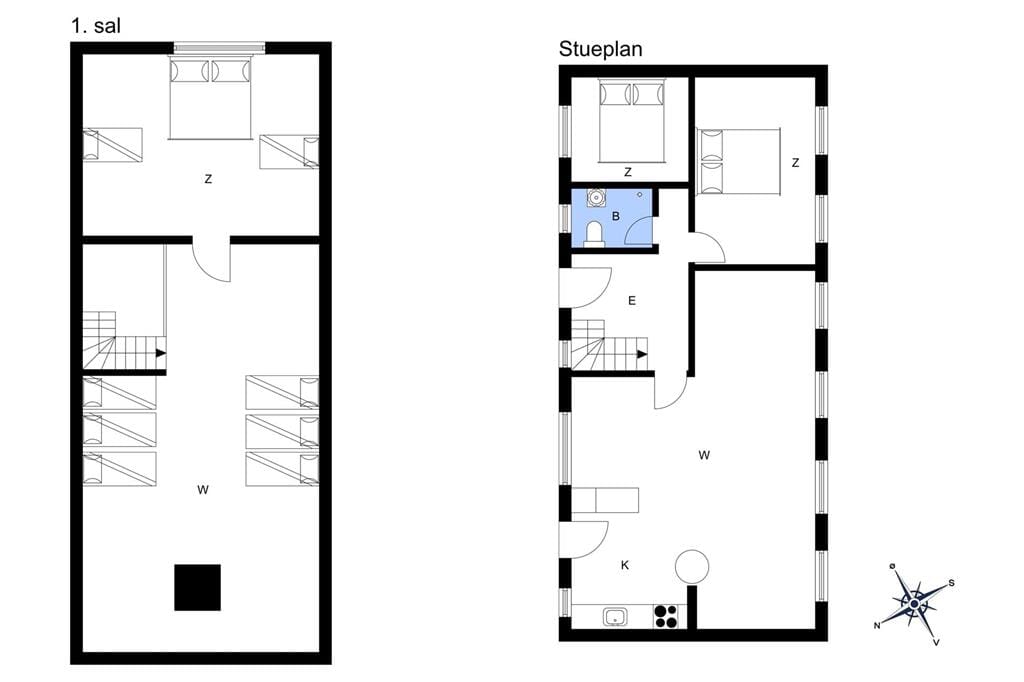 Indretning 1-6 Sommerhus N254, Enø Kystvej 209, DK - 4736 Karrebæksminde
