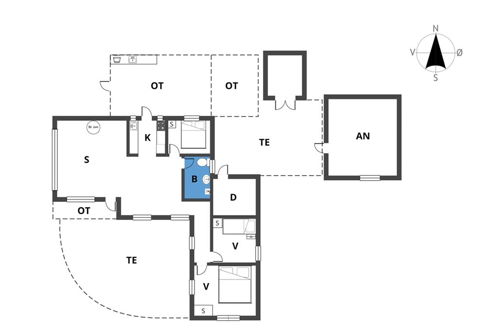 Innenausstattung 1-19 Ferienhaus 30517, Poppelvænget 5, DK - 8300 Odder