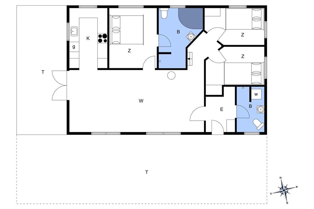 Innenausstattung 1-17 Ferienhaus 12222, Pedelvej 8, DK - 4583 Sjællands Odde