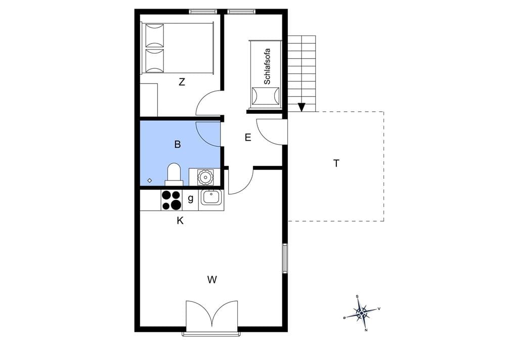 Innenausstattung 1-11 Ferienhaus 0429, Vestergade 225, DK - 6792 Rømø