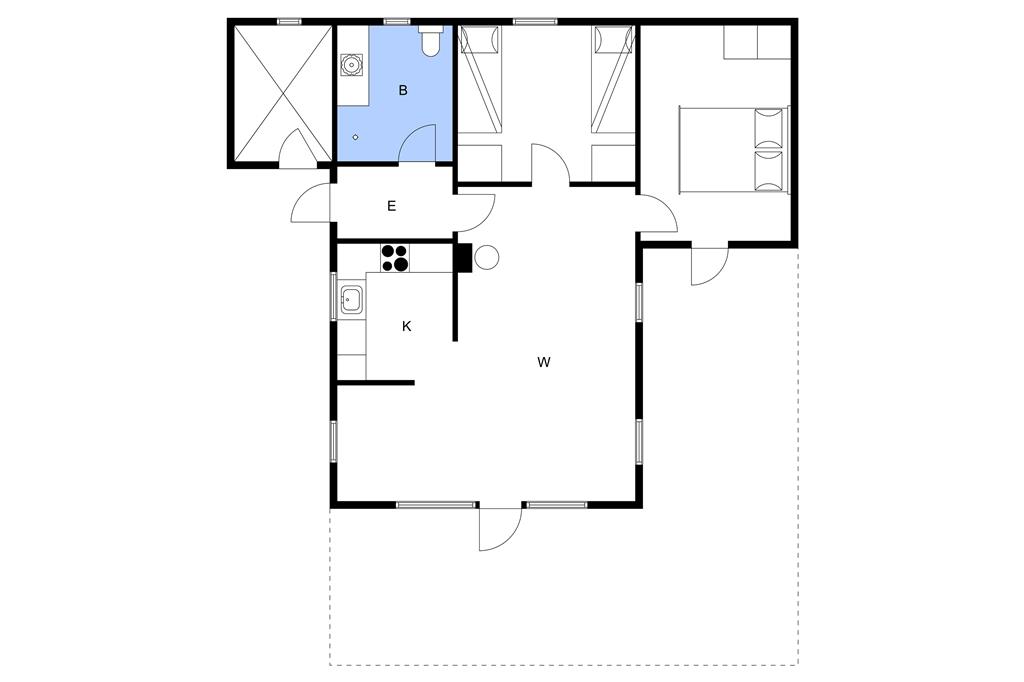 Innenausstattung 1-3 Ferienhaus M64237, Algolvej 42, DK - 5500 Middelfart