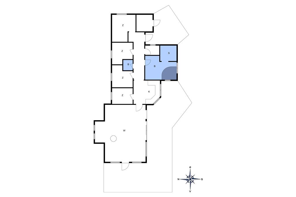 Interieur 1-10 Vakantiehuis 2608, Munkegårdsskoven 17, DK - 3730 Nexø