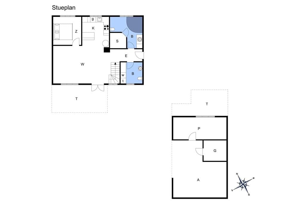 Indretning 1-13 Sommerhus 615, Julius Poulsens Vej 7, DK - 7700 Thisted