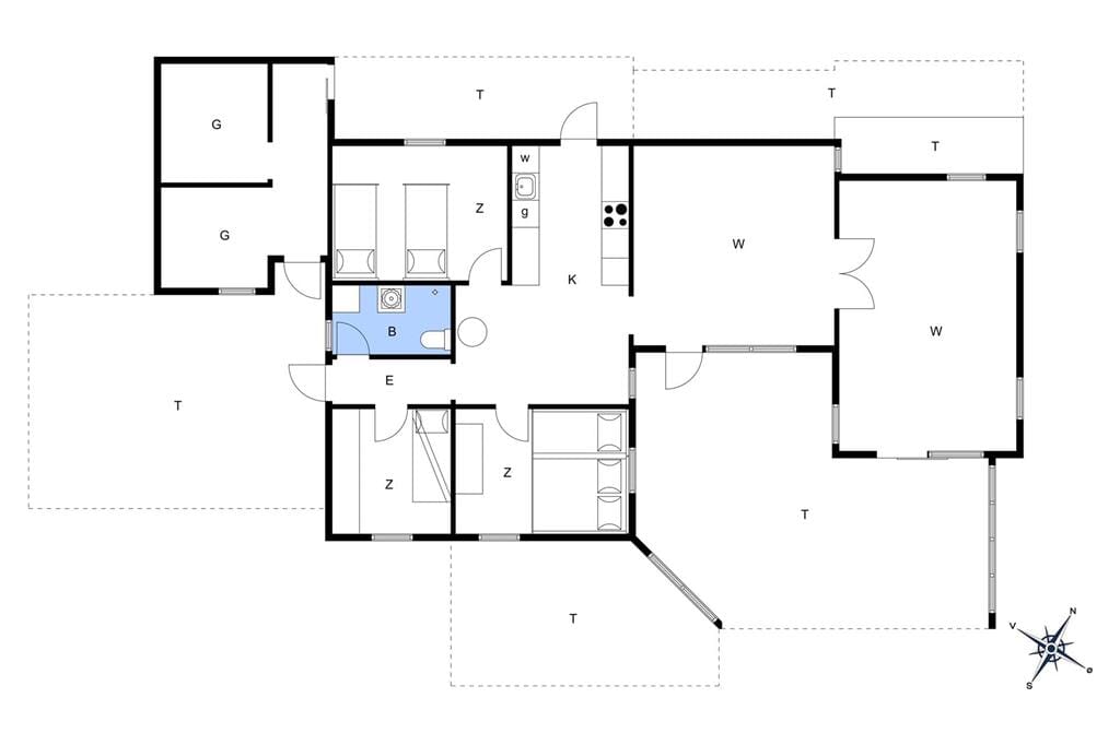 Indretning 1-3 Sommerhus M642525, Stjernevej 17, DK - 5500 Middelfart