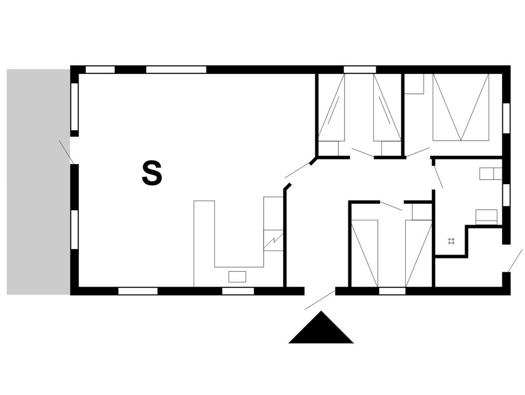 Indretning 1-175 Sommerhus 40028, Hagevej 57, DK - 6990 Ulfborg