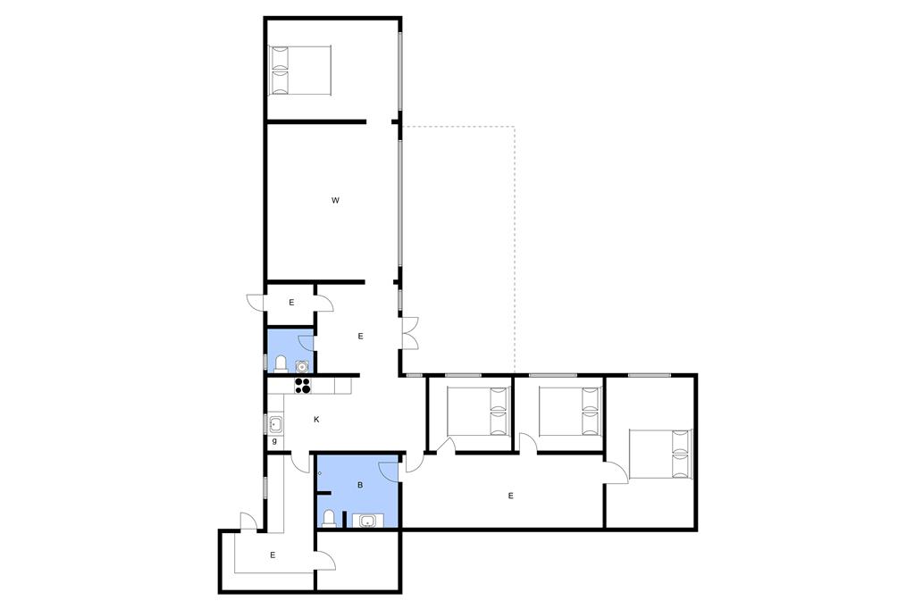 Indretning 1-3 Sommerhus M642612, Abelonelundvej 40, DK - 5500 Middelfart