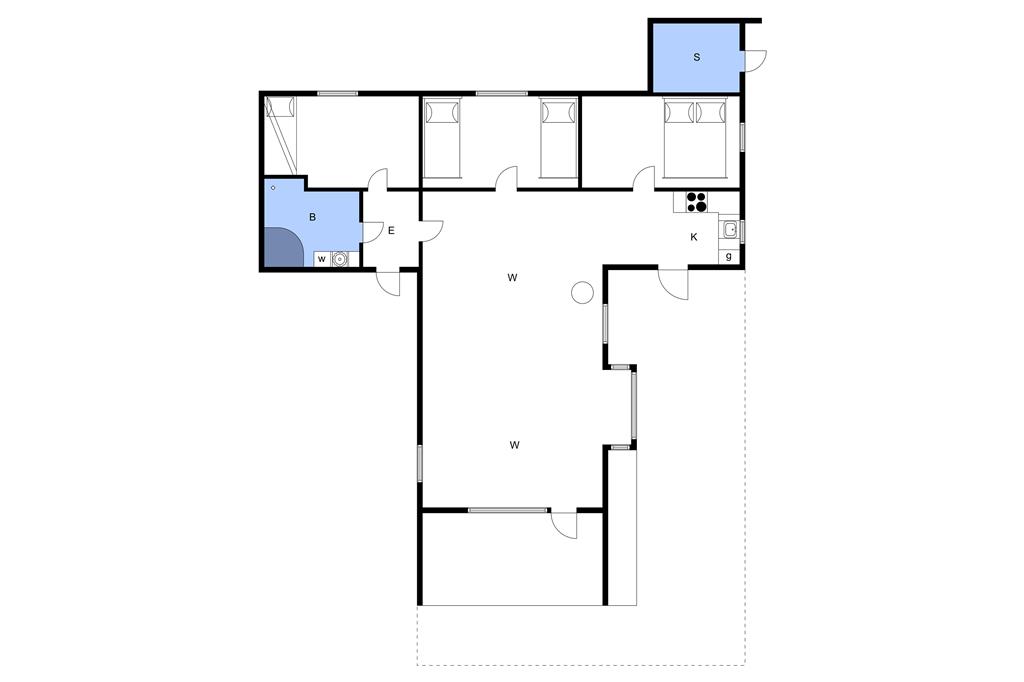 Interieur 1-3 Vakantiehuis L10312, Sølvmågevej 12, DK - 7760 Hurup Thy